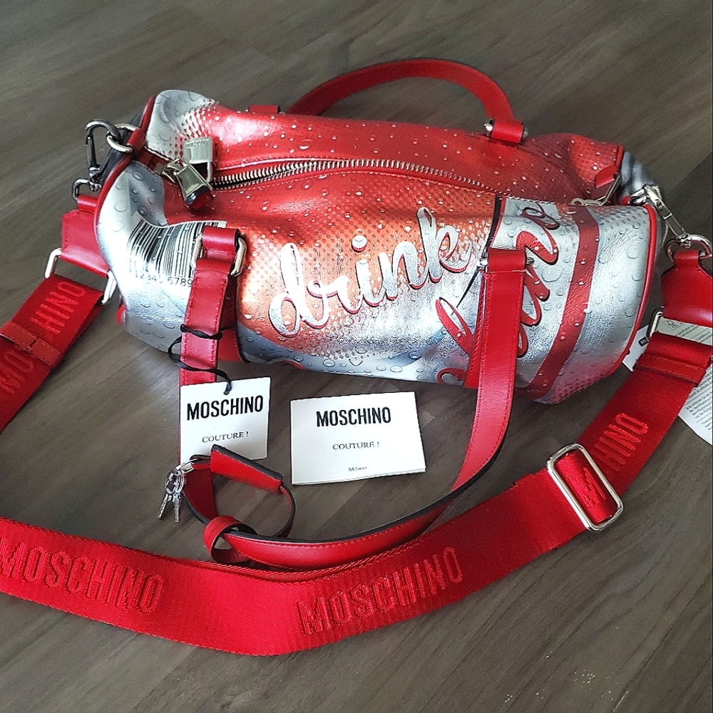 NWT - MOSCHINO "Coke Can" Bag - Picture 8 of 16
